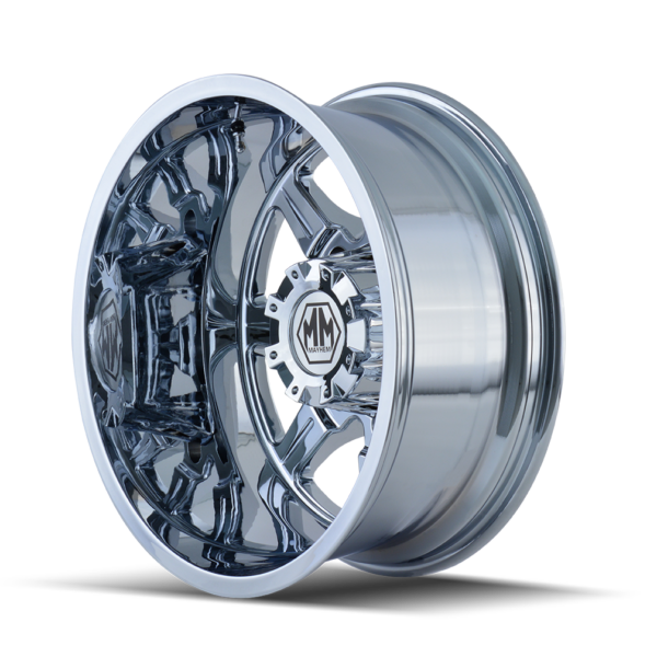 Monstir 17x6.5 8x210 -140 Rear Chrome - Image 2