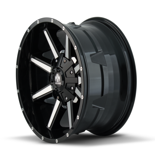 Arsenal 18x9 6x135/6x139.7 -12 Black Machined Face - Image 2