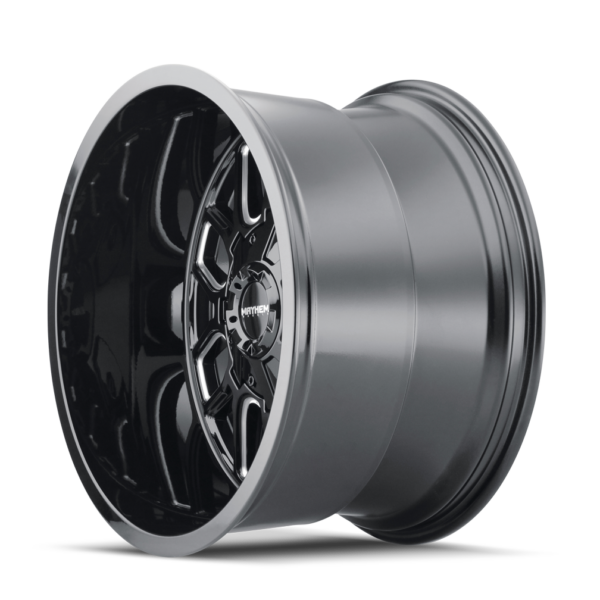 Cogent 20x10 6x135/6x139.7 -24 Black W / Milled Spokes - Image 2