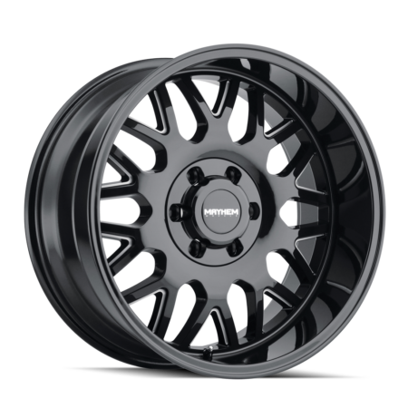 Tripwire 20x10 5x139.7/5x150 -19 Black W / Milled Spokes