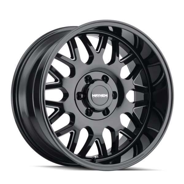 Tripwire 20x9 5x139.7/5x150 +0 Black W / Milled Spokes