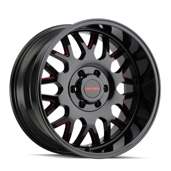 Tripwire 20x10 6x135/6x139.7 -19 Black W / Prism Red