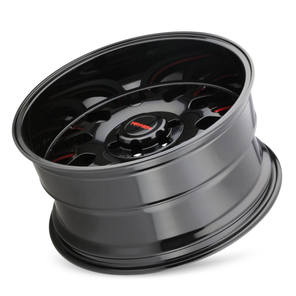 Tripwire 20x9 8x165.1 +18 Black W / Prism Red - Image 3