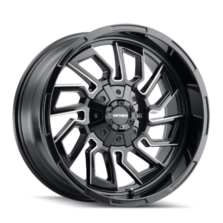 Flywheel 20x10 5x127/5x139.7 -19 Black W / Milled Spokes