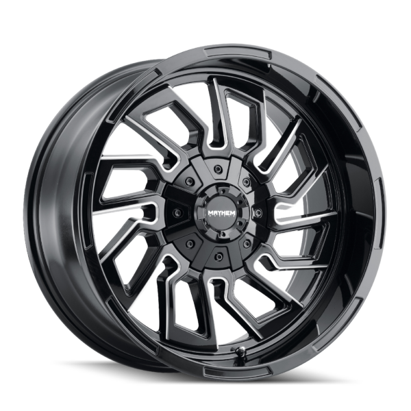 Flywheel 20x10 6x135/6x139.7 -19 Black W / Milled Spokes