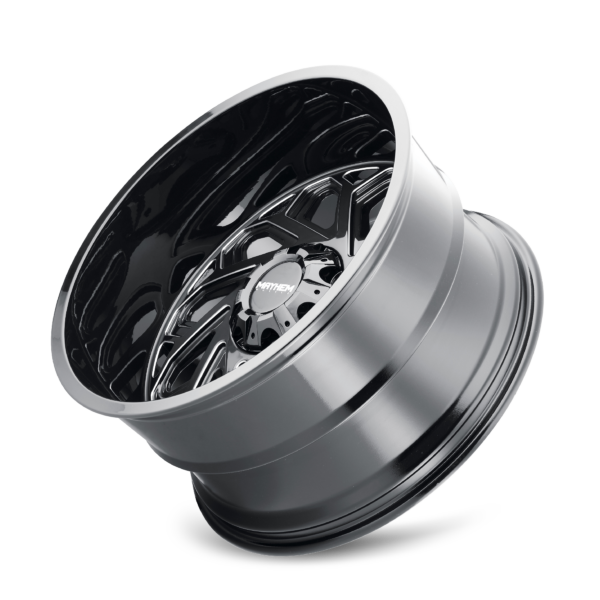 Essex 20x10 8x165.1 -19 Black W / Milled Spokes - Image 3