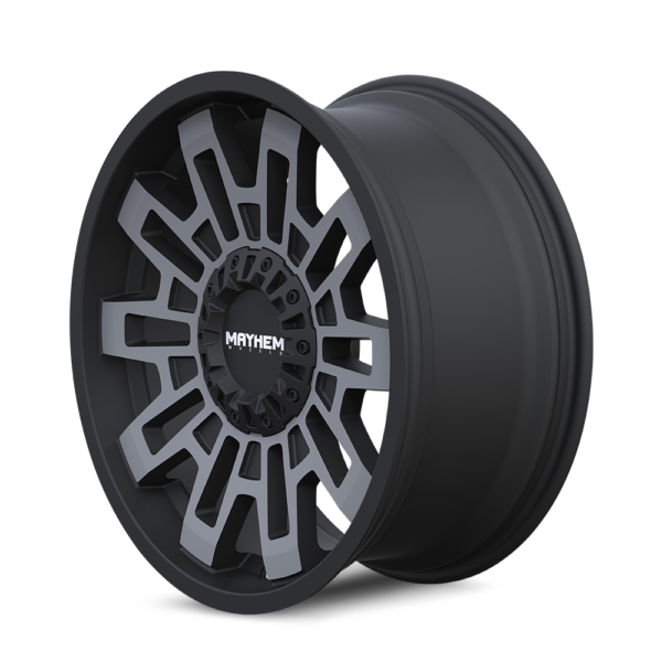 Cortex 17x9 5x127/5x139.7 -12 Matte Black W / Dark Tint - Image 2