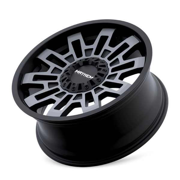 Cortex 17x9 5x127/5x139.7 -12 Matte Black W / Dark Tint - Image 3