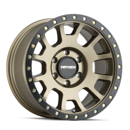 Scout 18x9 8x165.1 +0 Matte Gold W / Matte Black Lip