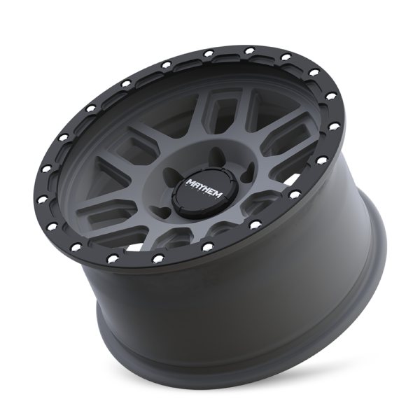 Delta 17x9 6x139.7 +0 Matte Gunmetal W / Matte Black Lip - Image 2