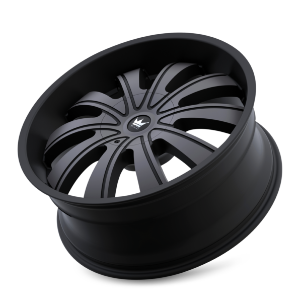 Rolla 22x9.5 5x115/5x139.7 +18 Matte Black W / Dark Tint - Image 3