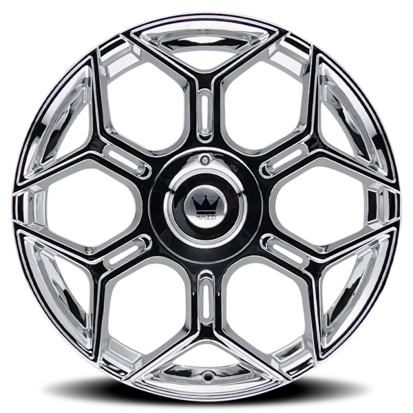 Libra 20x8.5 5x115/5x120 +18 Chrome - Image 3