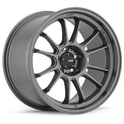 Hypergram 17x8 4x100 +45 Matte Grey