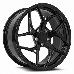 Forged F25 19x8.5 5x120 +38 Gloss Black