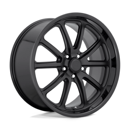 U123 Rambler 22x9 5x127 +1 Gloss Black Matte Black