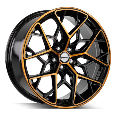 Piston 18x8.5 5x108 +35 Black Machined Bronze