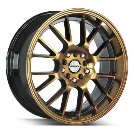 Crank 18x8.5 5x100/5x114.3 +30 Black Machined Bronze