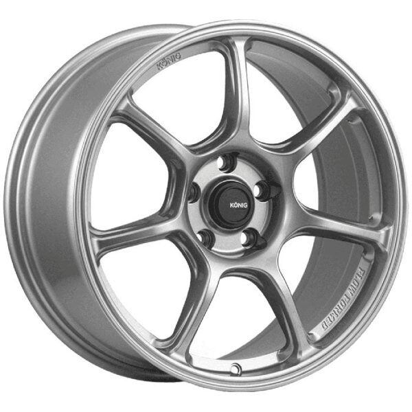 Ultragram *knurled Bead* 17x8 5x114.3 +40 Titanium Metallic