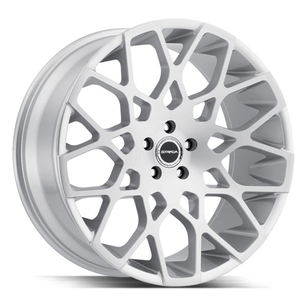 Buca 22x9.5 6x139.7 +24 Brushed Face Silver