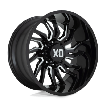XD858 Tension 20x10 6x135 -18 Gloss Black Milled