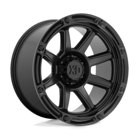 XD863 20x9 5x127 +0 Satin Black