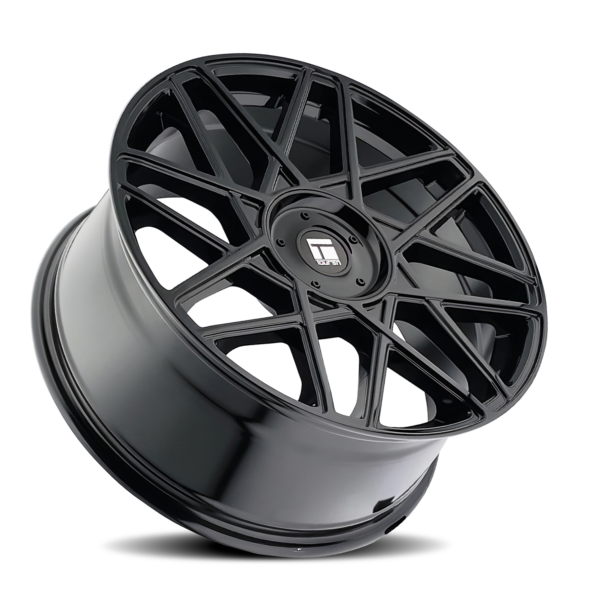 TR66 18x8 5x108/5x114.3 +35 Gloss Black - Image 2