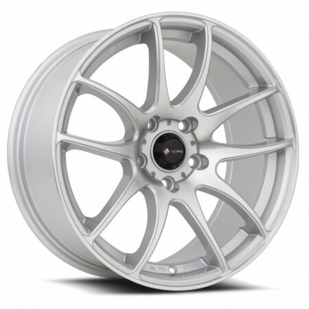 TR4 17x8 4x108 +35 Silver Machine Face