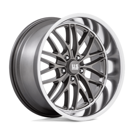U139 Santa Cruz 20x10 5x120.7 +6 Anthracite With Diamond Cut Lip