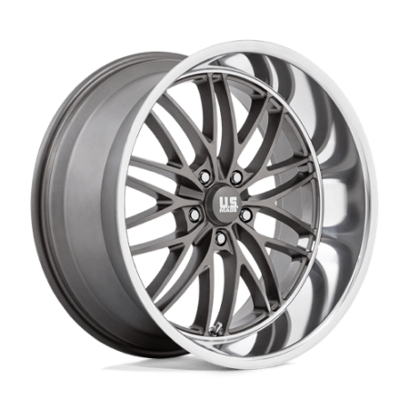 U139 Santa Cruz 22x10.5 5x127 +0 Anthracite With Diamond Cut Lip