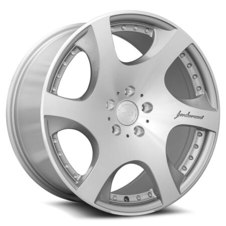 VP3 20x10.5 5x114.3 +20 Silver Machine Face