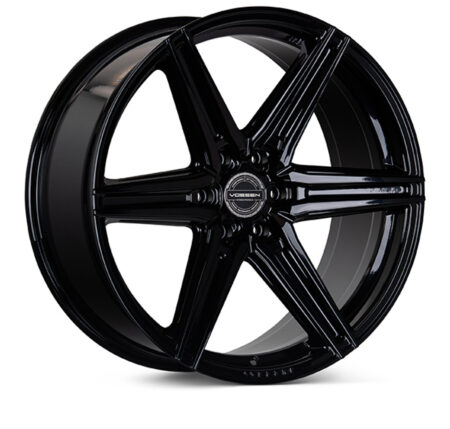 HF62 24x10 6x135 +25 Black Machined / Milled