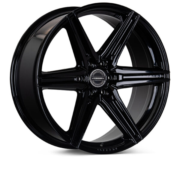 HF62 24x10 6x139.7 +25 Black Machined / Milled