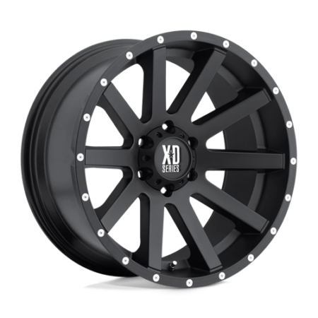 XD818 Heist 18x8 5x114.3 +35 Satin Black