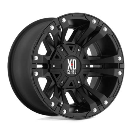XD822 Monster II 17x9 6x135/6x139.7 +18 Matte Black