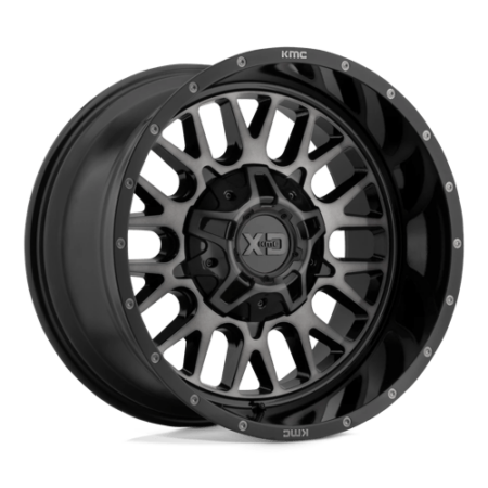 XD842 Snare 20x9 8x165.1 +18 Gloss Black Gray Tint