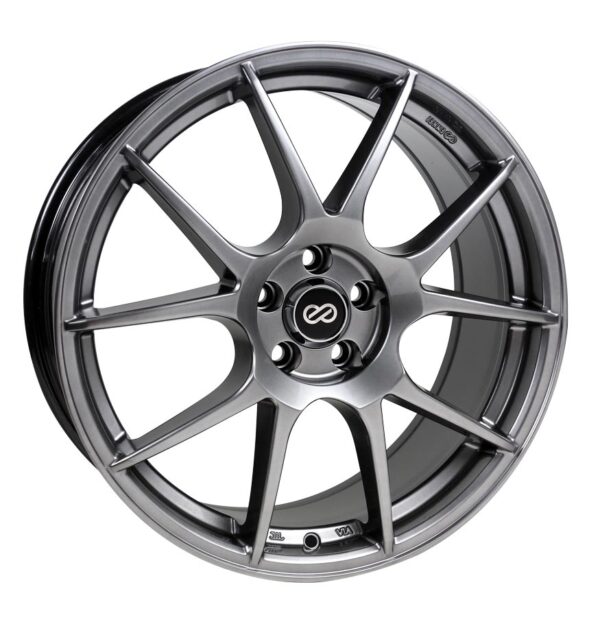 YS5 17x7.5 4x100 +42 Hyper Black