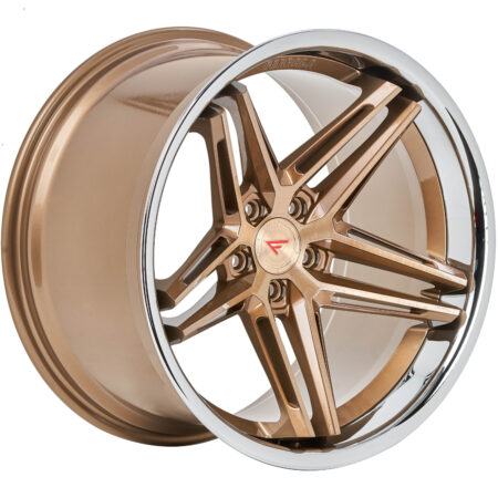 CM1 20x10 5x112 +28 Brushed Cobre / Polished Bronze