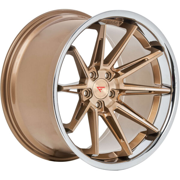 CM2 20x10.5 5x114.3 +25 Brushed Cobre / Polished Bronze