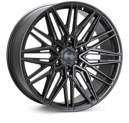 HF65 22x12 6x135 -44 Black Machined / Milled