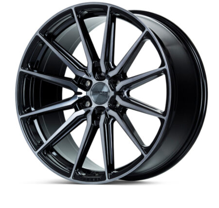HF61 24x10 6x139.7 +25 Black Machined / Milled