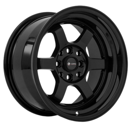 TR7 16x8 4x108 +20 All Black