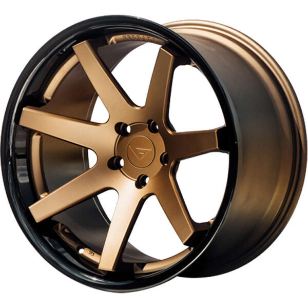 FR1 20x10.5 5x115 +15 Matte Bronze / Gloss Black Lip