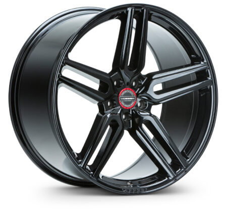 HF1 19x8.5 5x112 +30 Black Machined / Milled