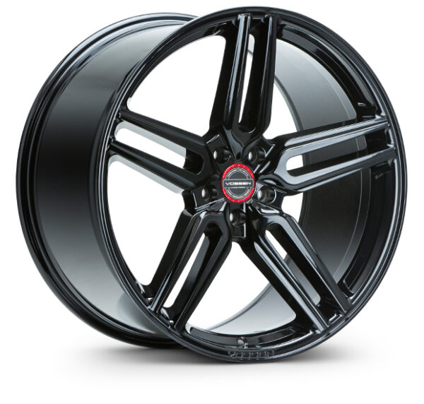 HF1 20x10.5 5x112 +30 Black Machined / Milled