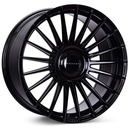 HF8 22x9.5 5x112 +8 Black
