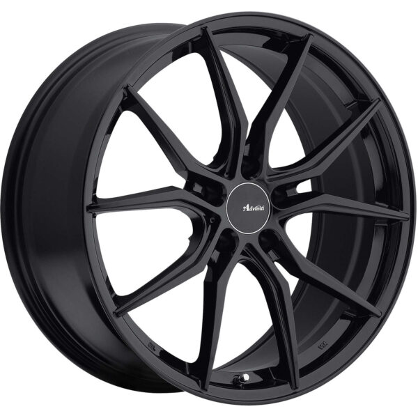 Hybris 19x8.5 5x114.3 +35 Gloss Black