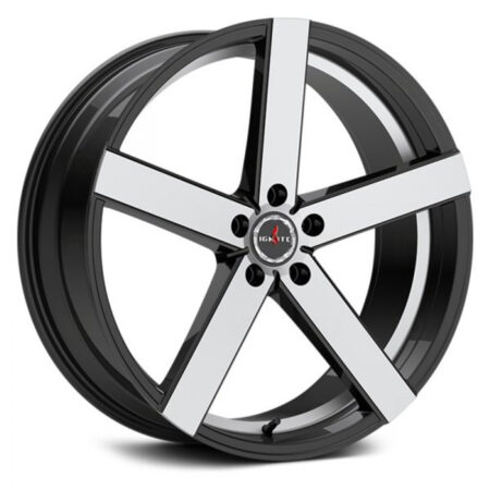 Spark 20x8.5 5x108 +35 Gloss Black Machined