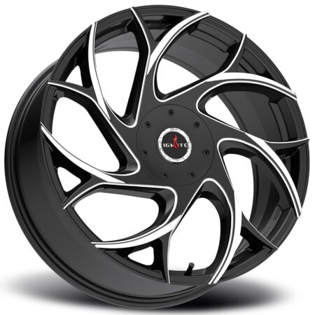 Inferno 24x8.5 5x112/5x115 +35 Gloss Black Milled