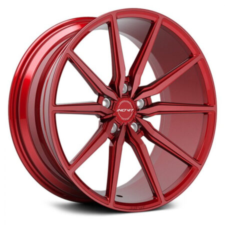 Frixion 5 19x8.5 5x114.3 +35 Candy Red/Machined Face/Milled Ball Cut/Red Tint