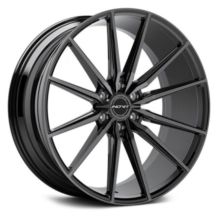 Frixion 6 22x9.5 6x135 +25 Black/Machined Face/Milled Ball Cut/Dark Tint/Satin Lacquer